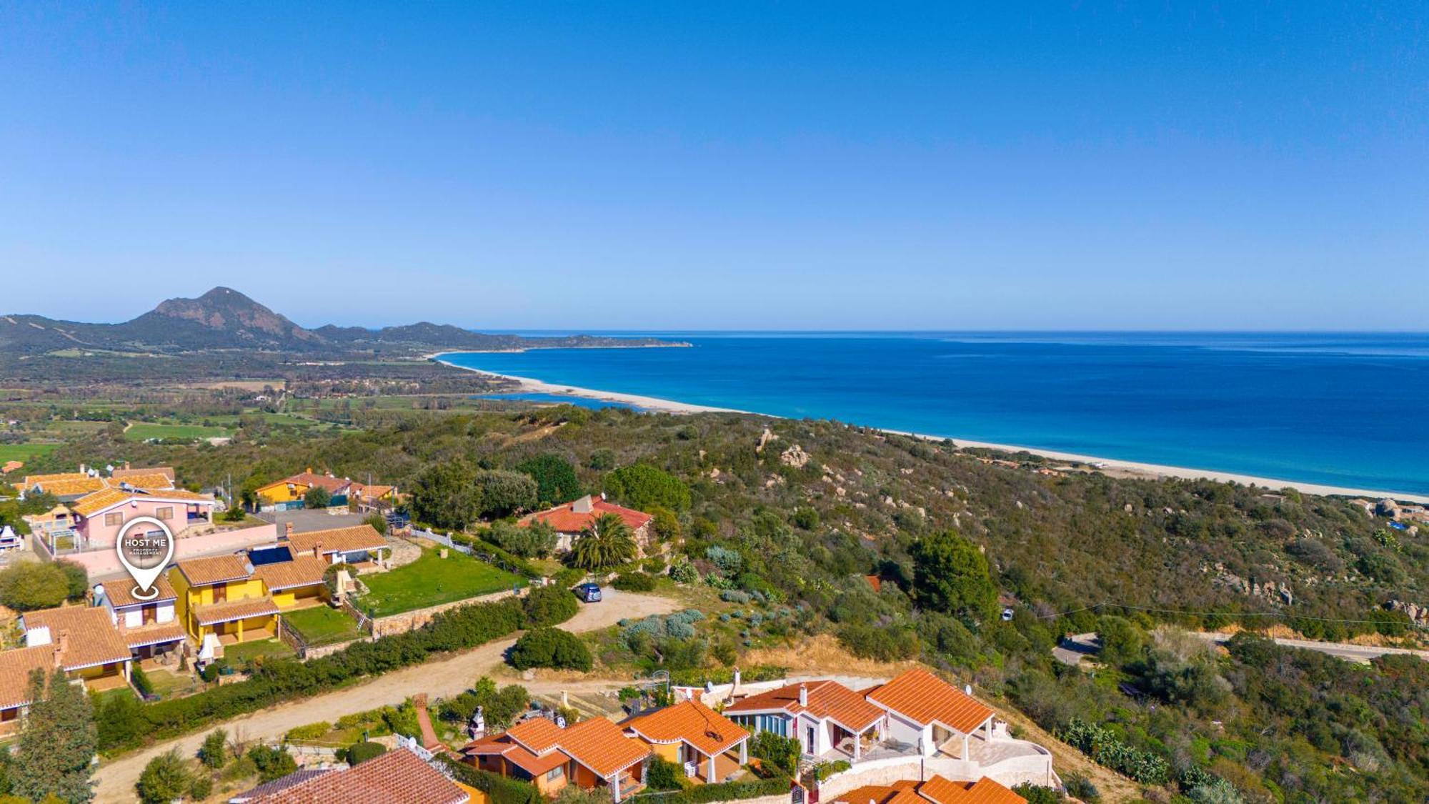 La Vela Summer House - Free Wifi - 700Mt From The Beach Costa Rei Exterior photo